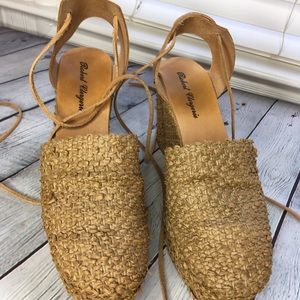 Robert Clergerie Raffia Platforms